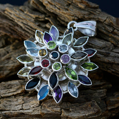Luna multicolor Heritage Chunky Pendant