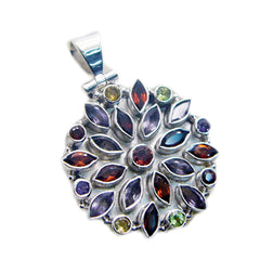 Stella Multicolor Chunky Pendant for Vibrant Style