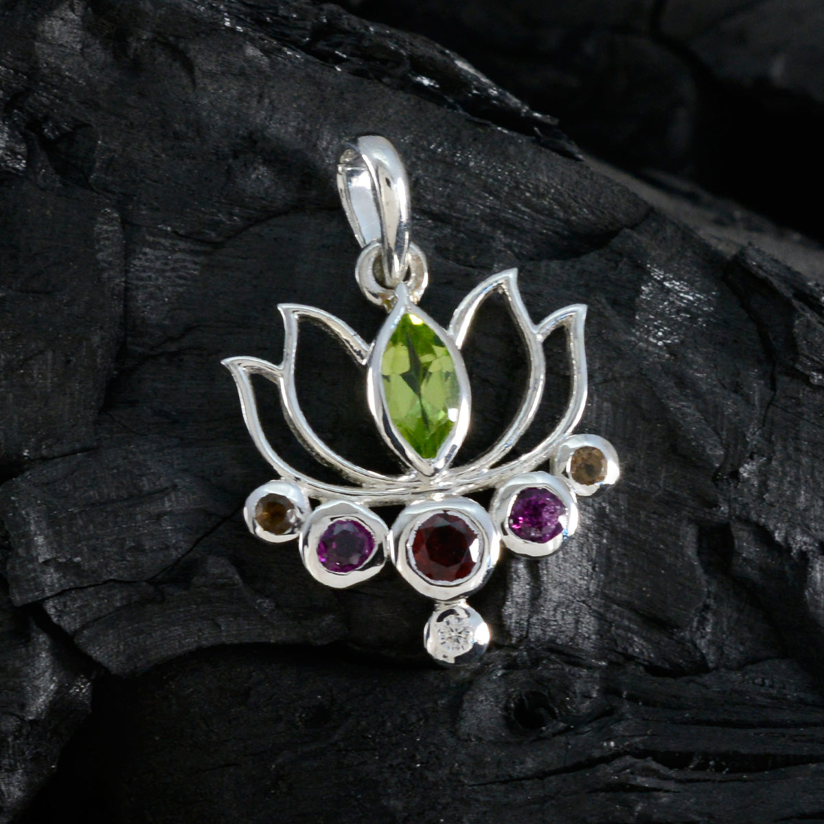 Lucia Multicolor Dainty Pendant for Everyday Elegance