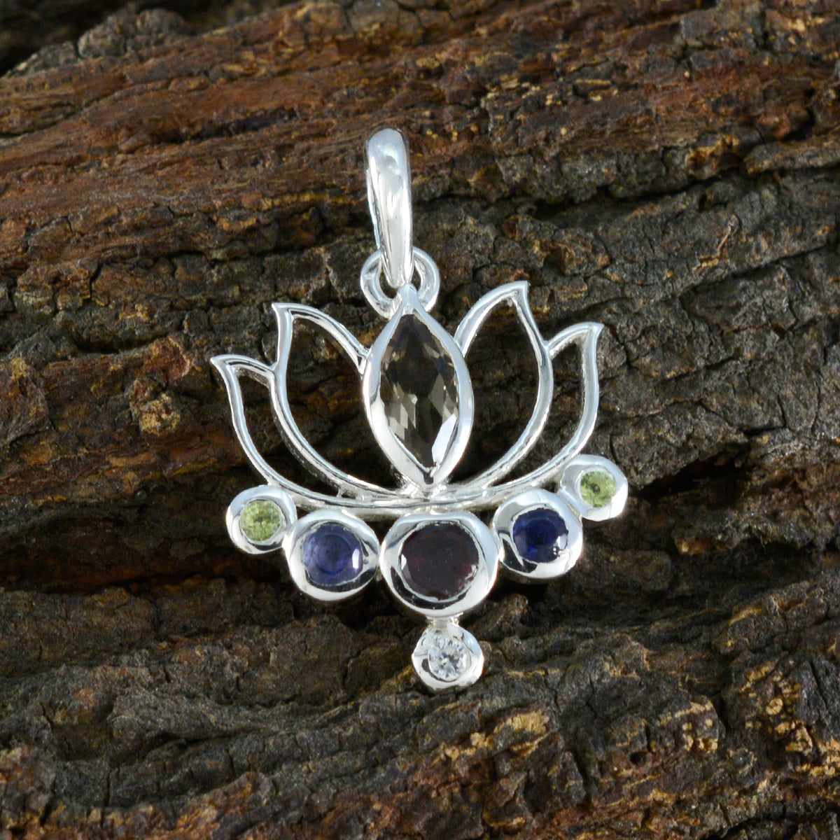 Natalia Multicolor Dainty Pendant for Everyday Wear
