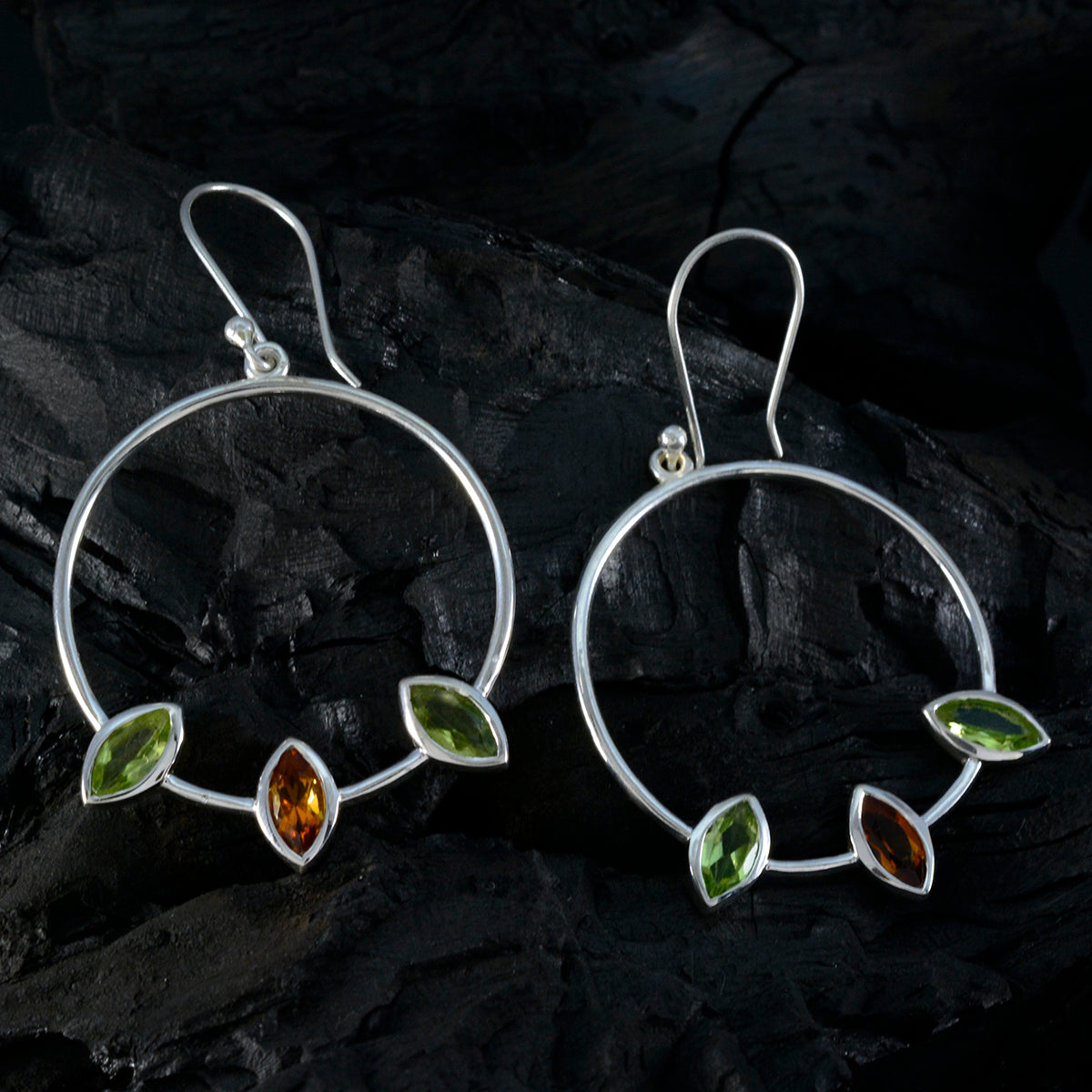 Lucy Multicolor Dangle Earrings for Everyday Glam