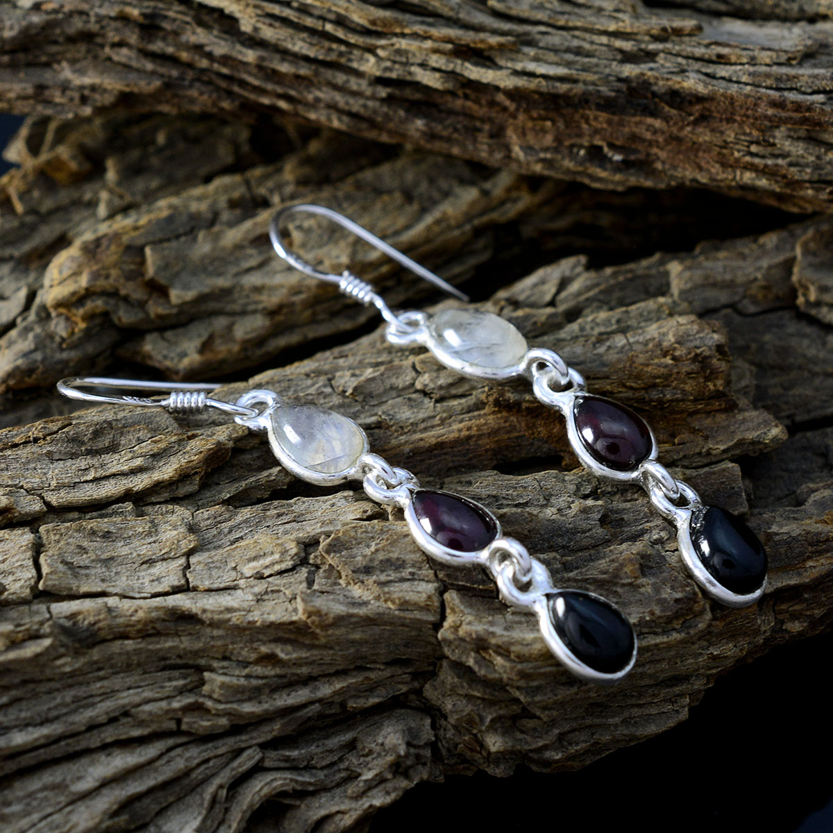 Pilar Multicolor Dangle Earrings for Everyday Glam