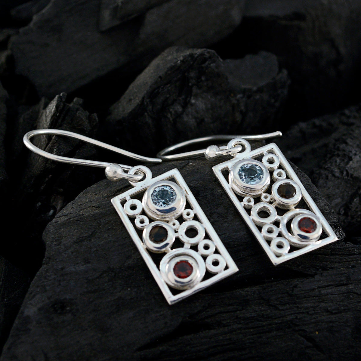 Agnes Multicolor Dangle Earrings for Everyday Glam