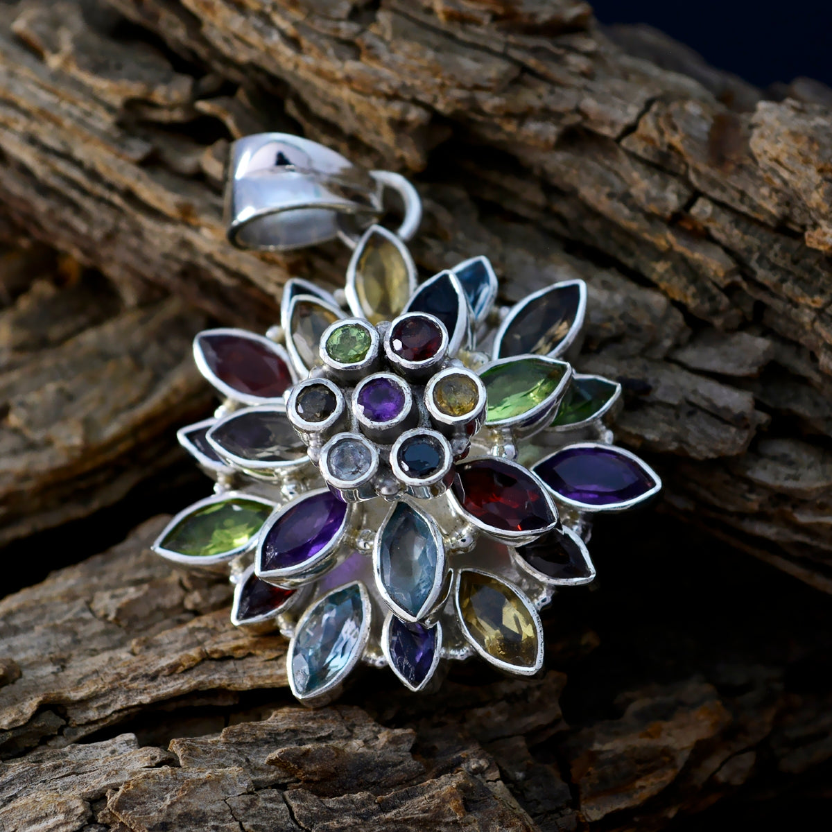Micaela Multicolor Ethnic Pendant for Everyday Style