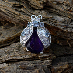 Penelope Multicolor Featherlight Pendant with Gemstones