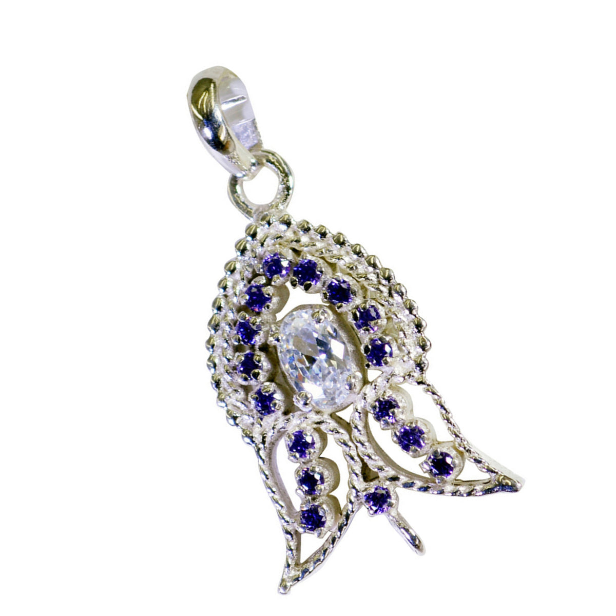 Pilar Multicolor Gemstone Pendant for Everyday Elegance