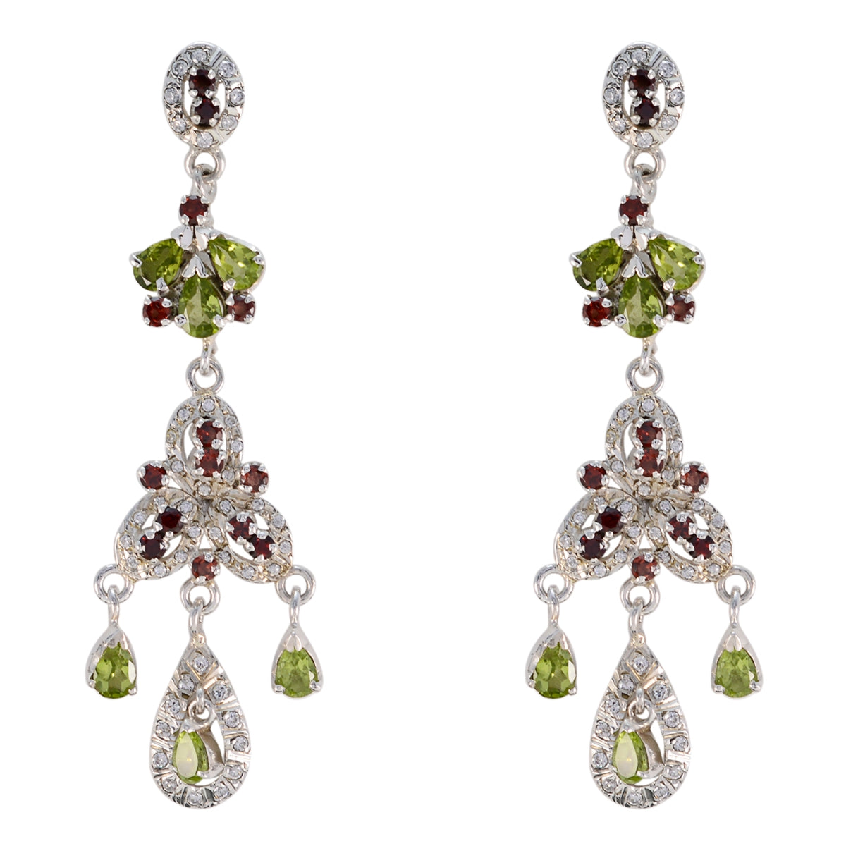 Ananya Multicolor Statement Stud Earrings for Every Occasion Multi multicolor Stud