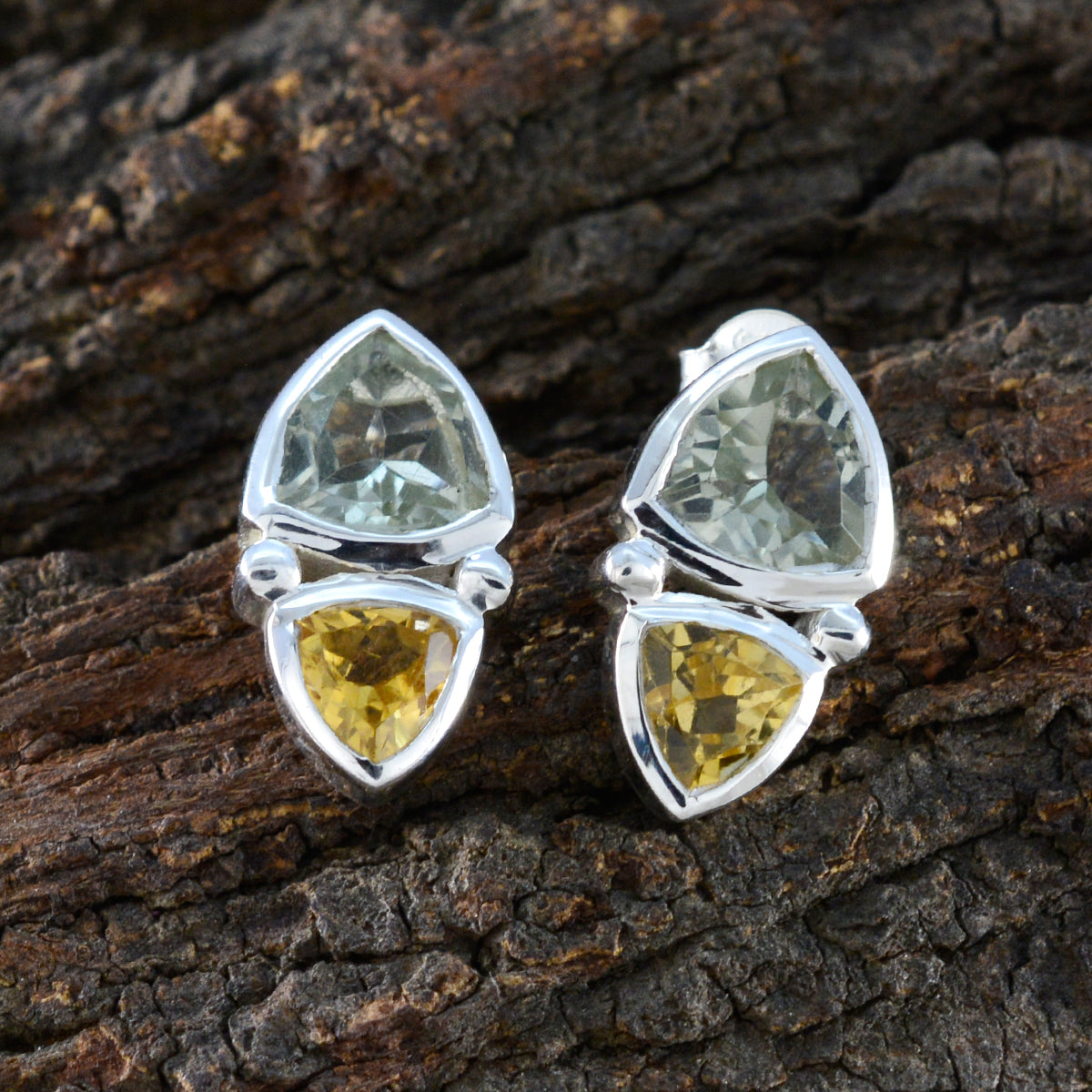 Charlotte Multicolor Stud Earrings for Everyday Glam