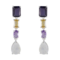 Rebeca Multicolor Stud Earrings for Everyday Glam Multi multicolor Stud