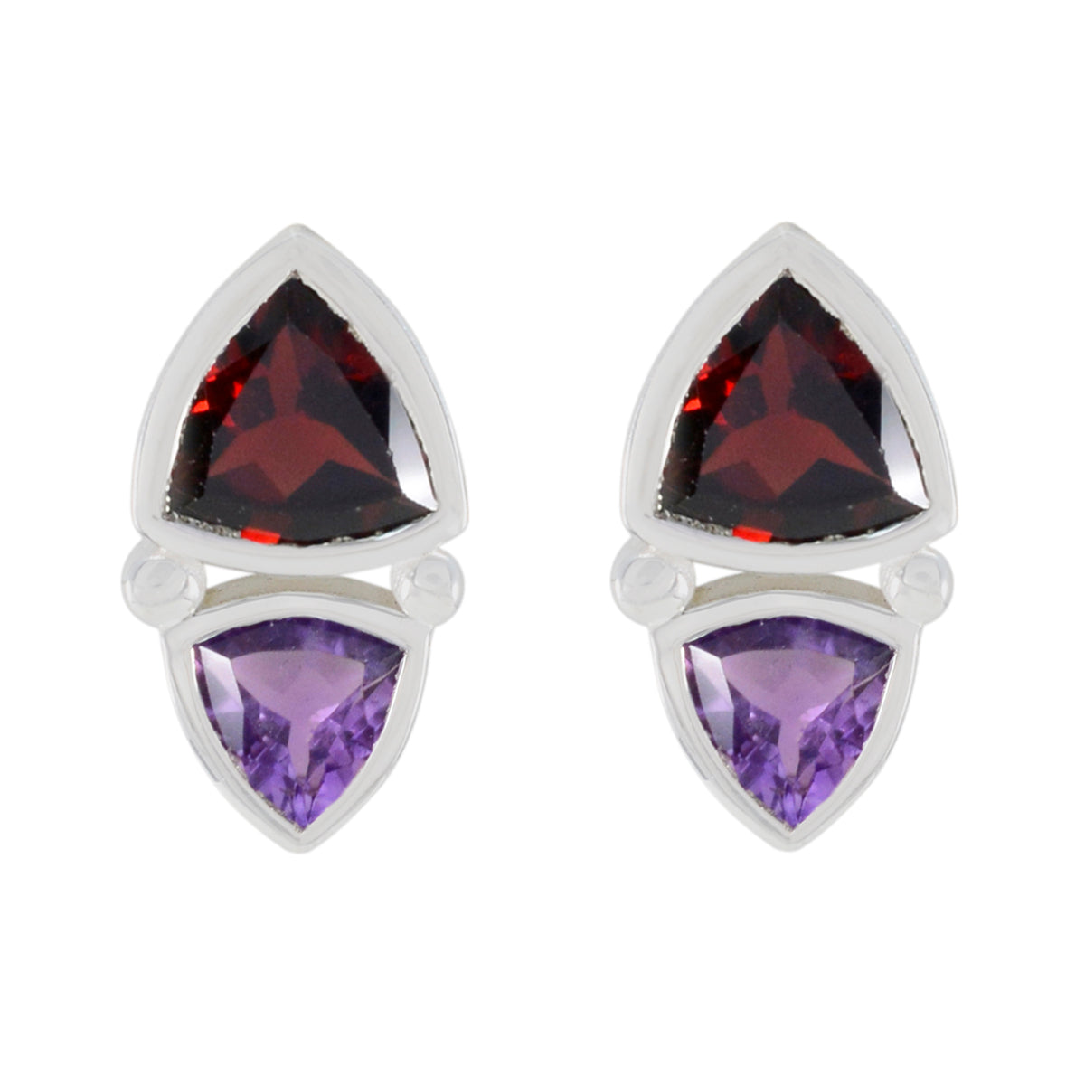 Aisha Multicolor Stud Earrings for Everyday Glam Multi multicolor Stud