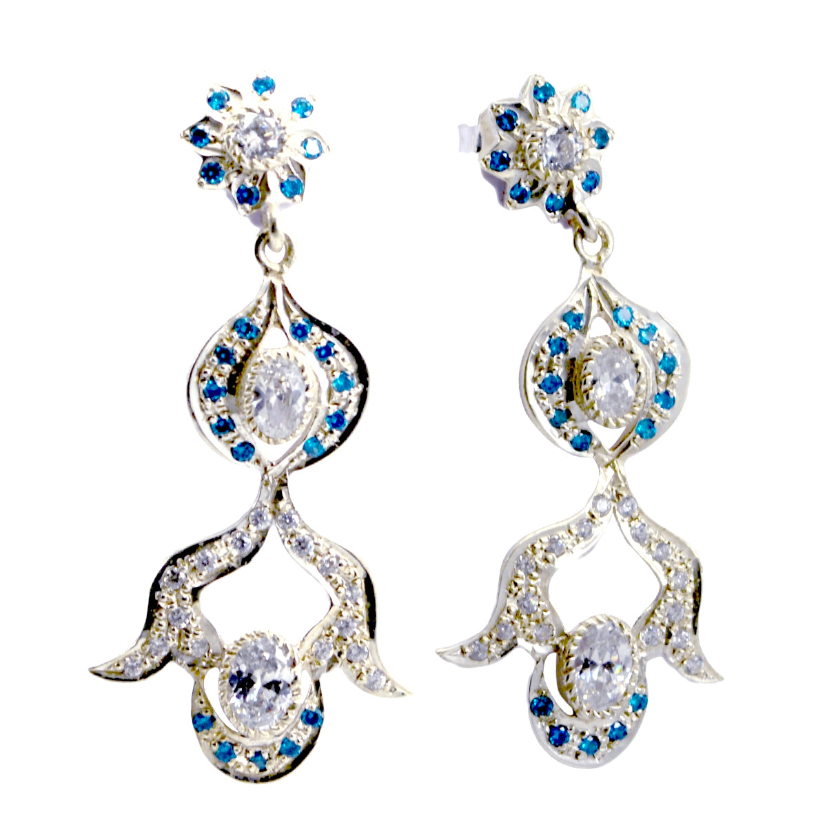 Meera Multicolor Stud Earrings for Everyday Glam