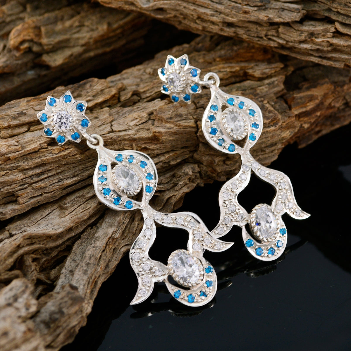 Meera Multicolor Stud Earrings for Everyday Glam