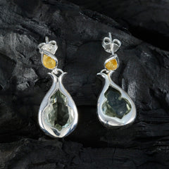 Hanna Multicolor Toi et Moi Earrings for Every Occasion