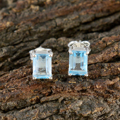 Noelia Stud Earrings India - Elegant Gemstone Style