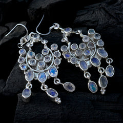 Noelia White Statement Earrings for Fashion Lovers