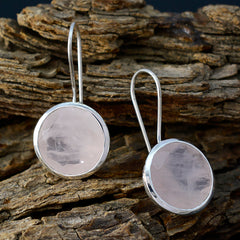 Penelope Pink Solitaire Earrings for Everyday Glam