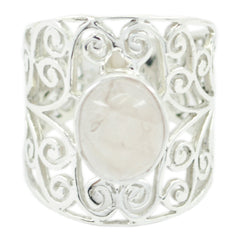 Kennedy Filigree Pink Solitaire Ring Rose Quartz Pink