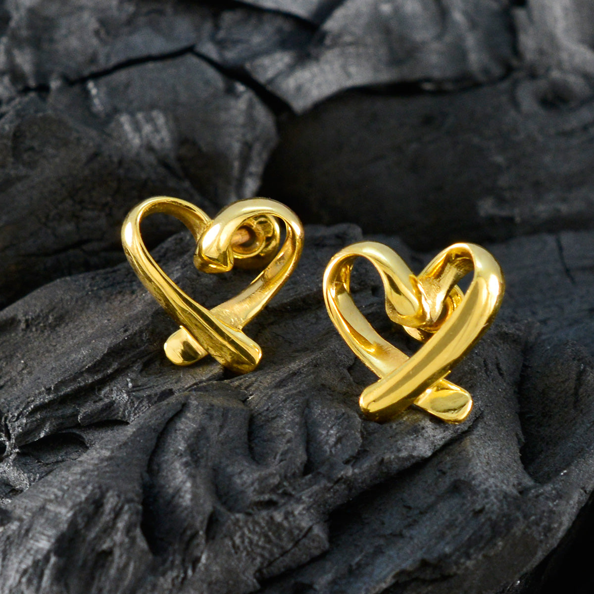 Lourdes Plain Silver Earrings India - Elegant Everyday Style