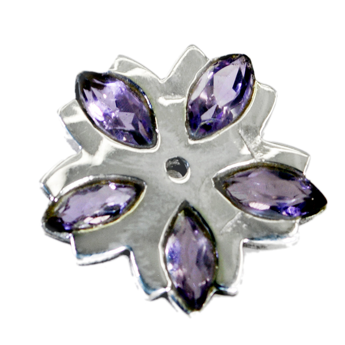Nella Purple Engagement Pendant - Stunning Gemstone Design Amethyst Purple Purple