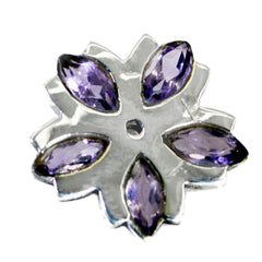 Nella Purple Engagement Pendant - Stunning Gemstone Design Amethyst Purple Purple