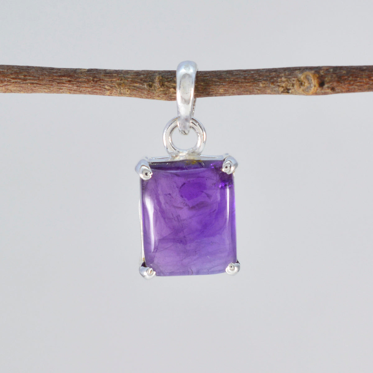 Luna Purple Graceful Delicate Pendant