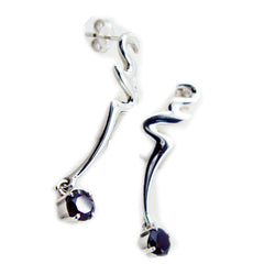 Leah Red Solitaire Dangle Earrings for Every Occasion