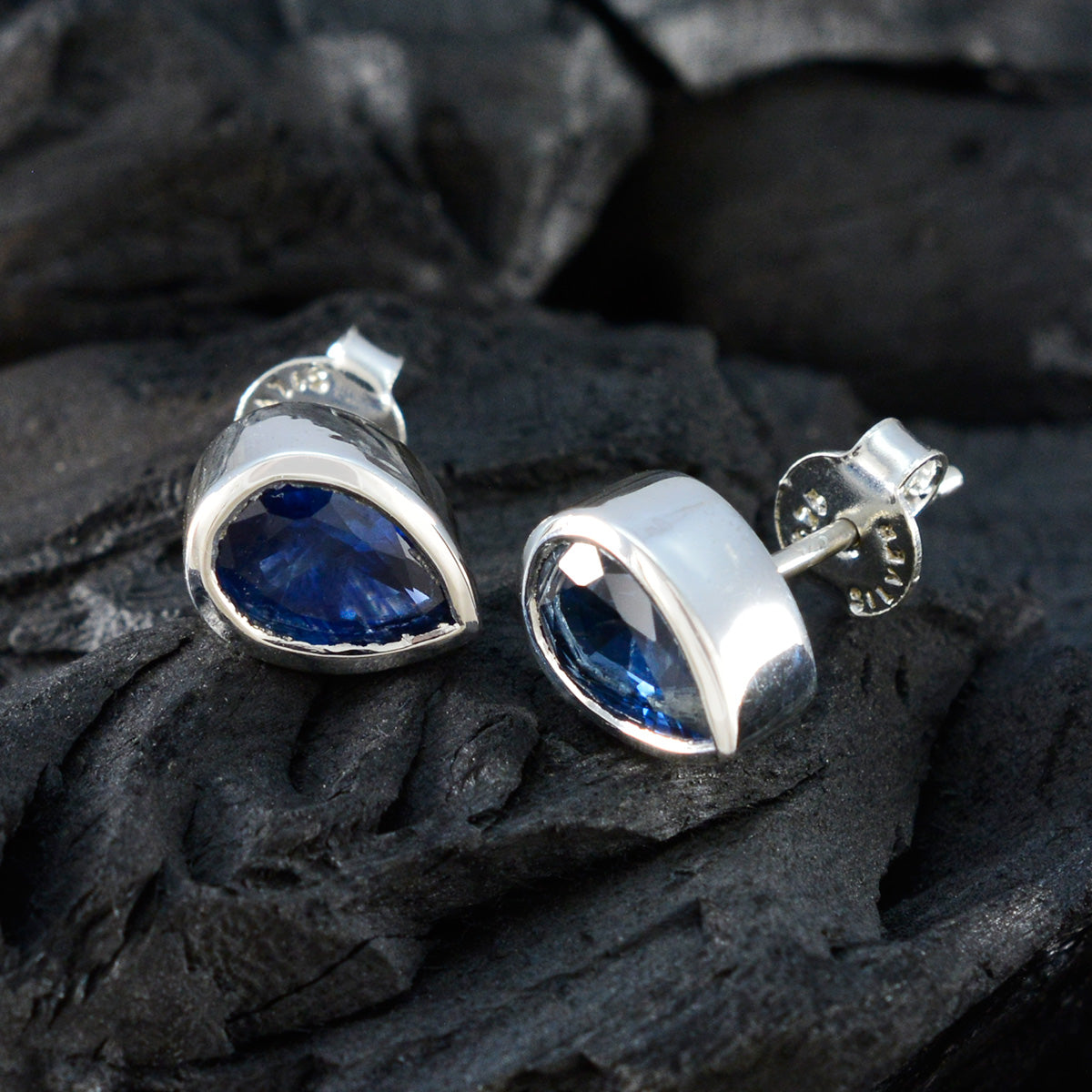 Renata Blue Solitaire Earrings for Every Occasion