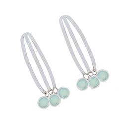 Patricia Aqua Stud Earrings for Everyday Glam