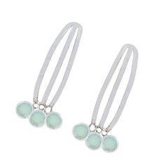 Patricia Aqua Stud Earrings for Everyday Glam
