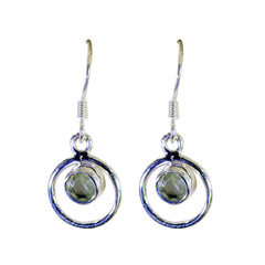 Ayaka Green Dangle Earrings for Everyday Glam Prehnite Green Dangle
