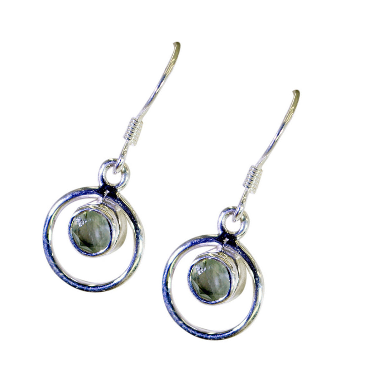 Ayaka Green Dangle Earrings for Everyday Glam