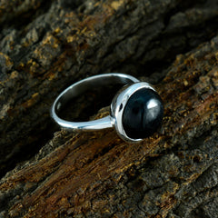 Kristine Glamorous Black Solitaire Ring