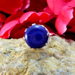 Luisa Glamorous Blue Solitaire Ring