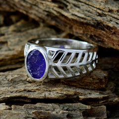 Sophia Rope-Wire Blue Solitaire Ring