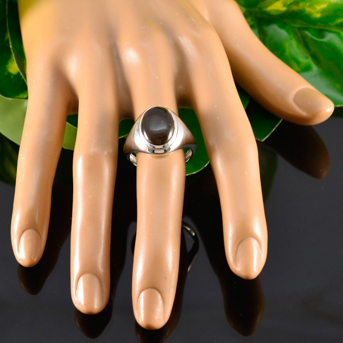 Stella Sophisticated Brown Solitaire Ring
