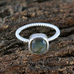 Haruka Contemporary Grey Solitaire Ring