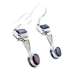 Evelyn Red Dangle Earrings for Vibrant Style