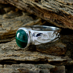 Araya Contemporary Green Solitaire Ring