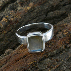 Joaquina Fairytale Grey Solitaire Ring
