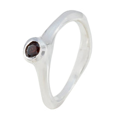 Hanna Sophisticated Red Solitaire Ring