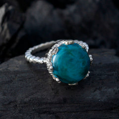 Saanvi Romantic Turquoise Solitaire Ring