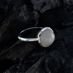 Isabel Romantic White Solitaire Ring