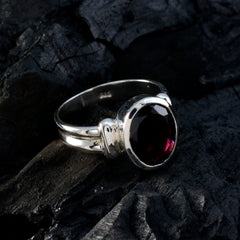 Lakshmi Solitaire Ring with Elegant Silver Setting