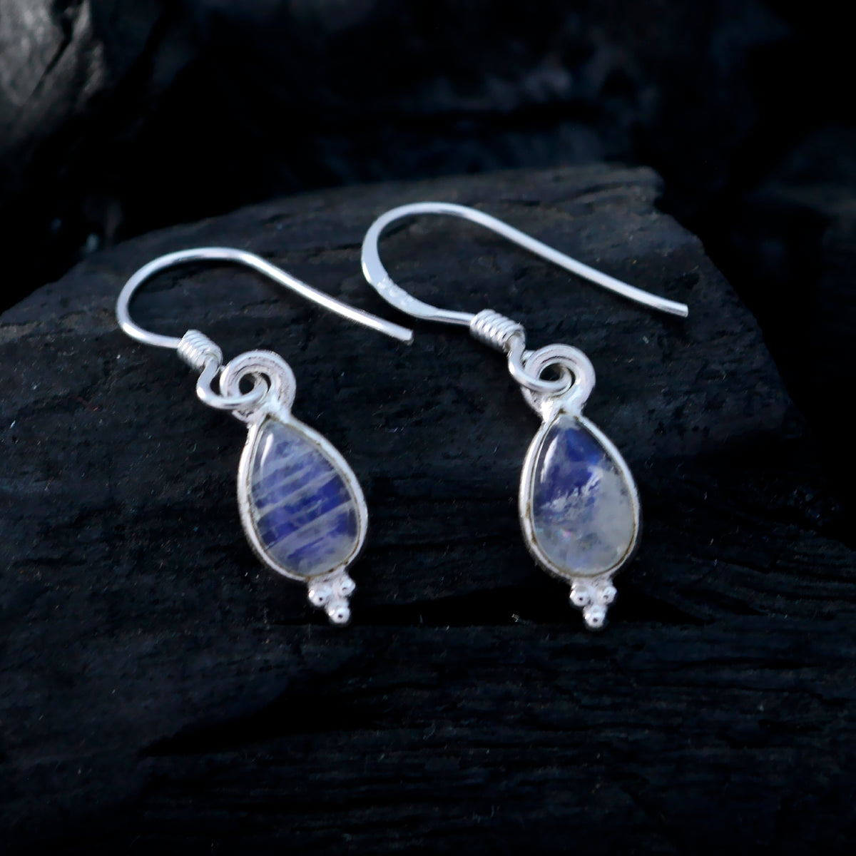 Lourdes White Earrings for Everyday Glam