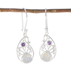 Eva Multicolor Dangle Earrings with Gemstone Detail Multi multicolor Dangle