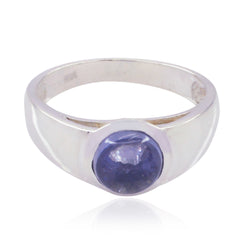 Nova Sophisticated Purple Solitaire Ring Amethyst Purple