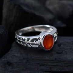 Tereza Rope-Wire Red Solitaire Ring
