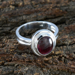 Kristine Sophisticated Red Solitaire Ring