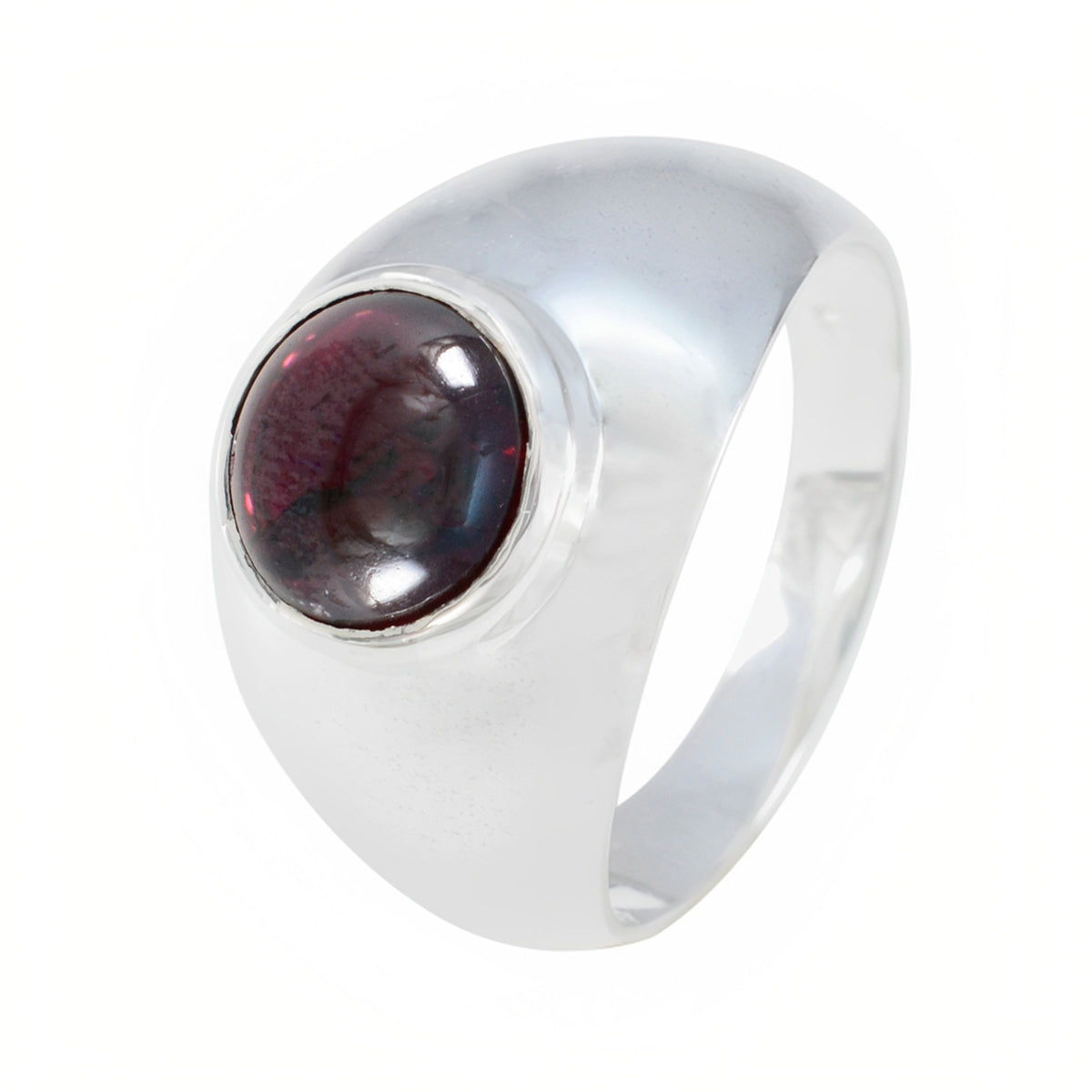 Milagros Romantic Red Solitaire Ring