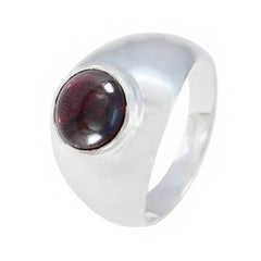 Milagros Romantic Red Solitaire Ring